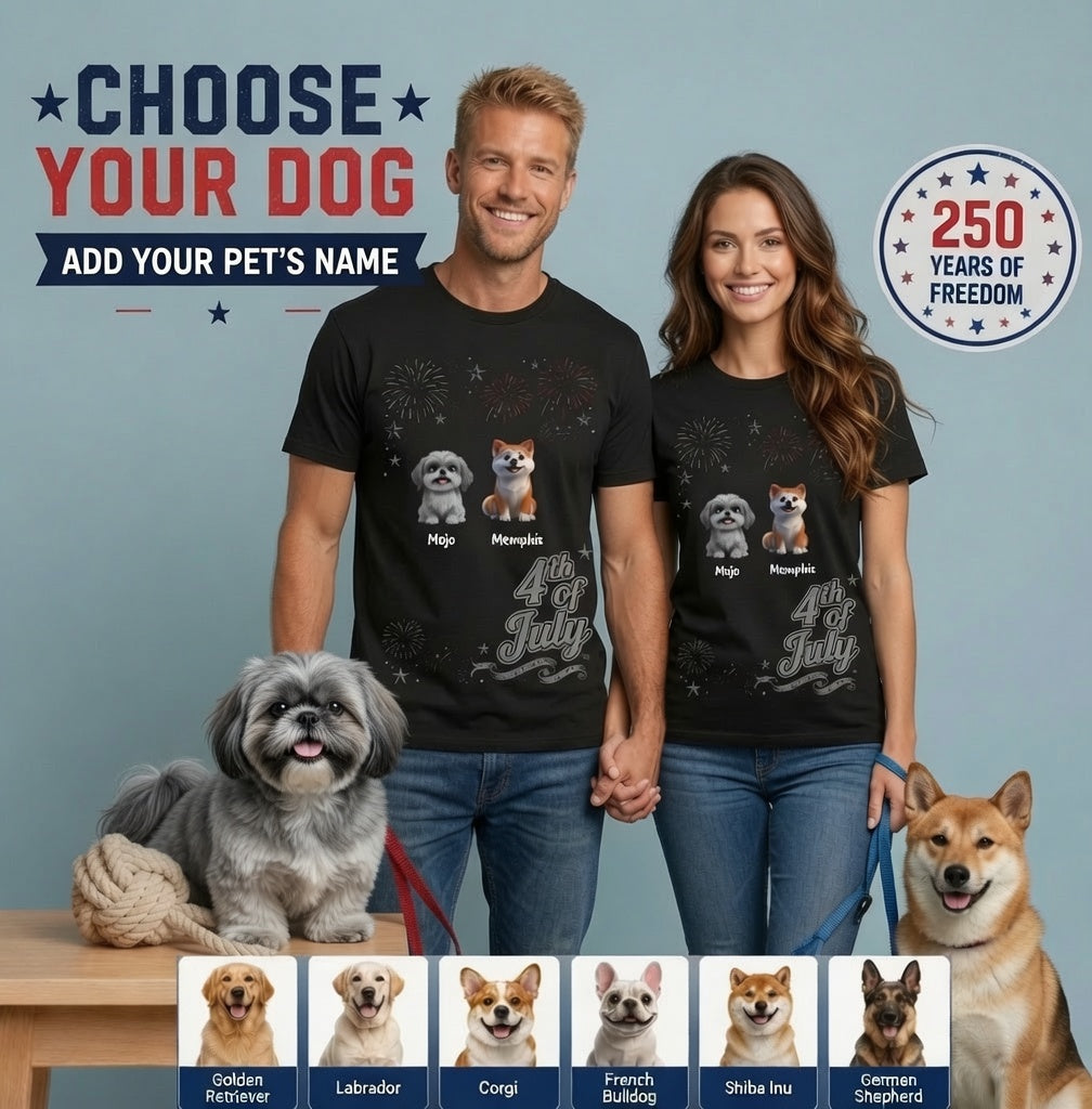 250th Anniversary Commemorative T-Shirt for Pet Lovers