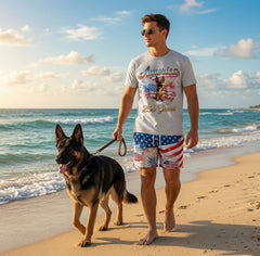 "Soaring High" 250th Anniversary Personalized Short-Sleeve Tee for Cats & Dogs