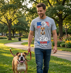 "Our Pets Are Family Too" – Limited Edition 250th Anniversary Graphic T-Shirt