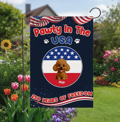 Custom Pet Flag - Personalized America 250th Anniversary Gifts