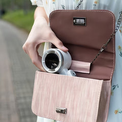 Portable mini USB fan for handheld use, foldable and compact design
