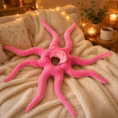 pink plush baby octopus costume - product photo 3 of 4