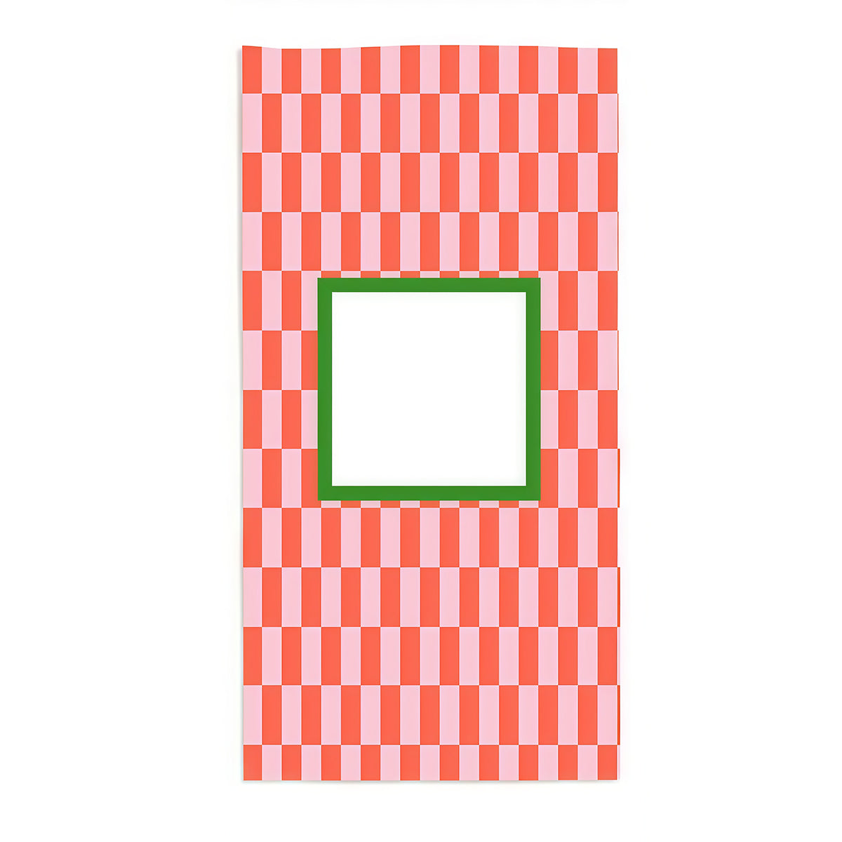 Bright Check Monogram Personalized 30x60 Beach Towel