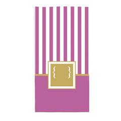 Classy Monogram Personalized 30x60 Beach Towel