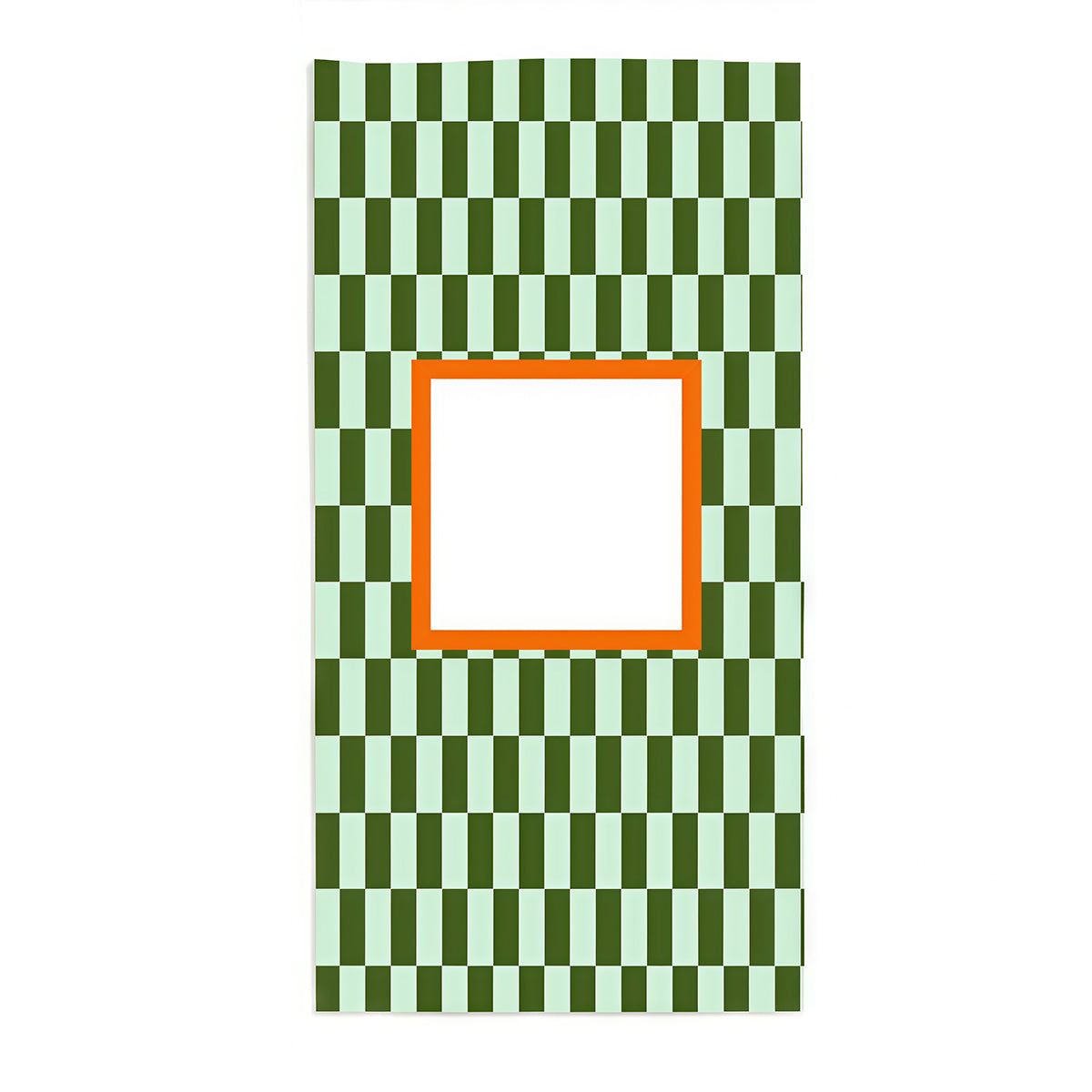 Bright Check Monogram Personalized 30x60 Beach Towel