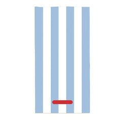 Sunkissed Stripes Personalized 30x60 Beach Towel