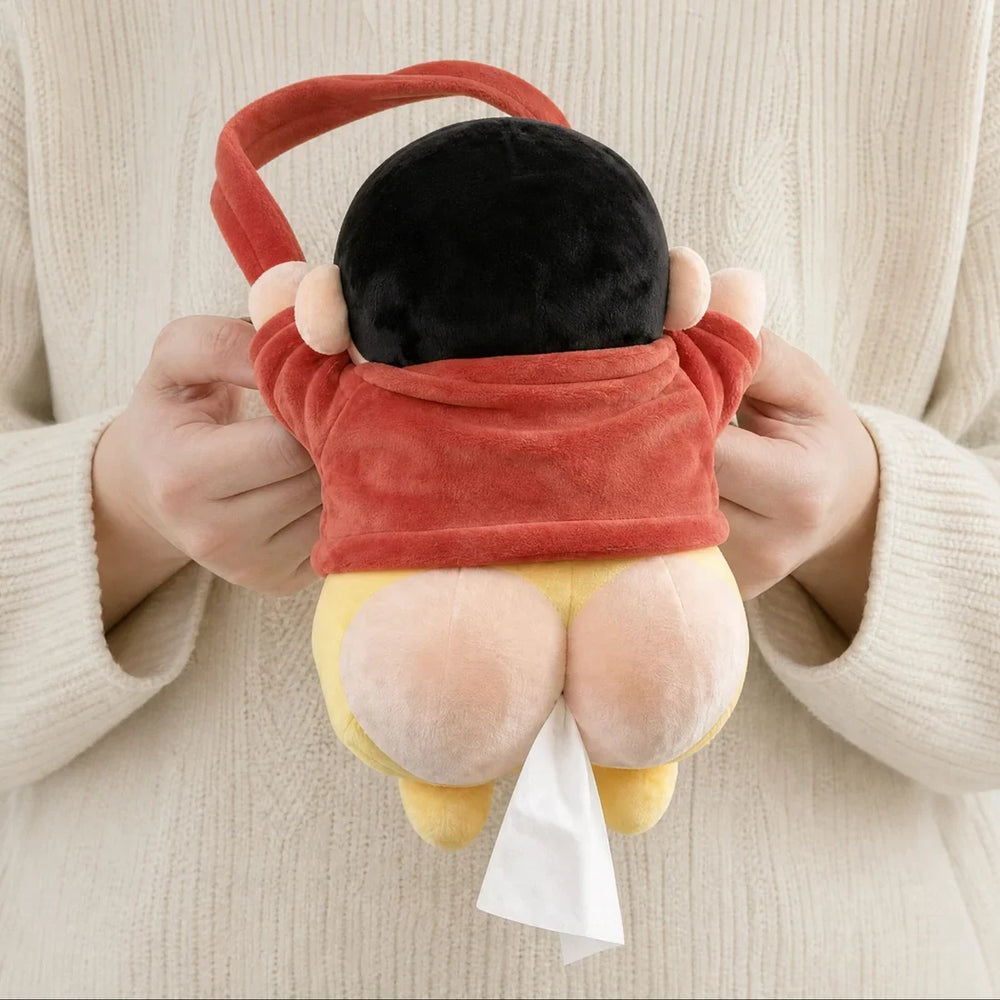 Cute plush tissue box cover product photo 1