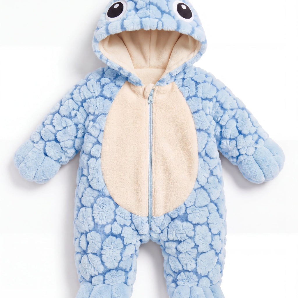 Cozy Turtle Baby Onesie - product photo 6