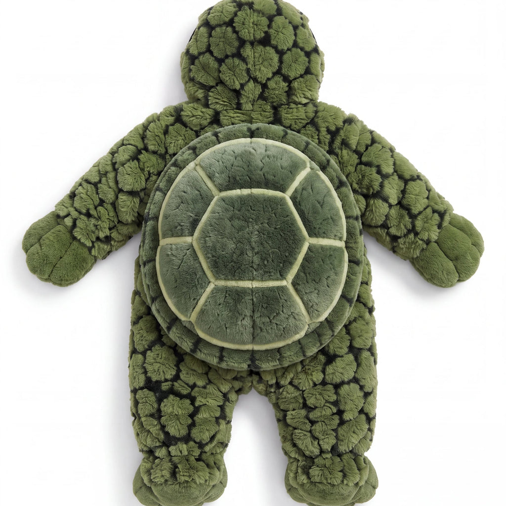 Cozy Turtle Baby Onesie - product photo 3