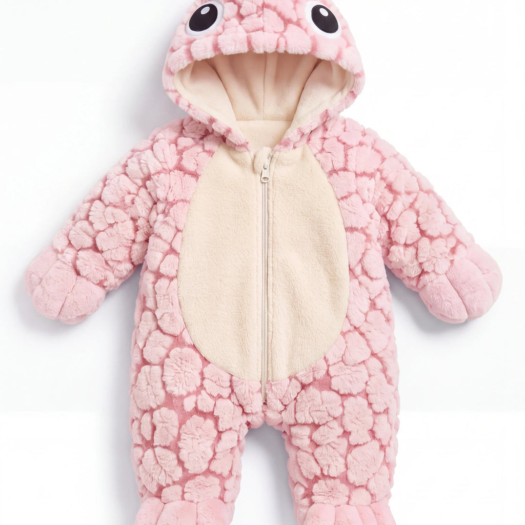 Cozy Turtle Baby Onesie - product photo 4