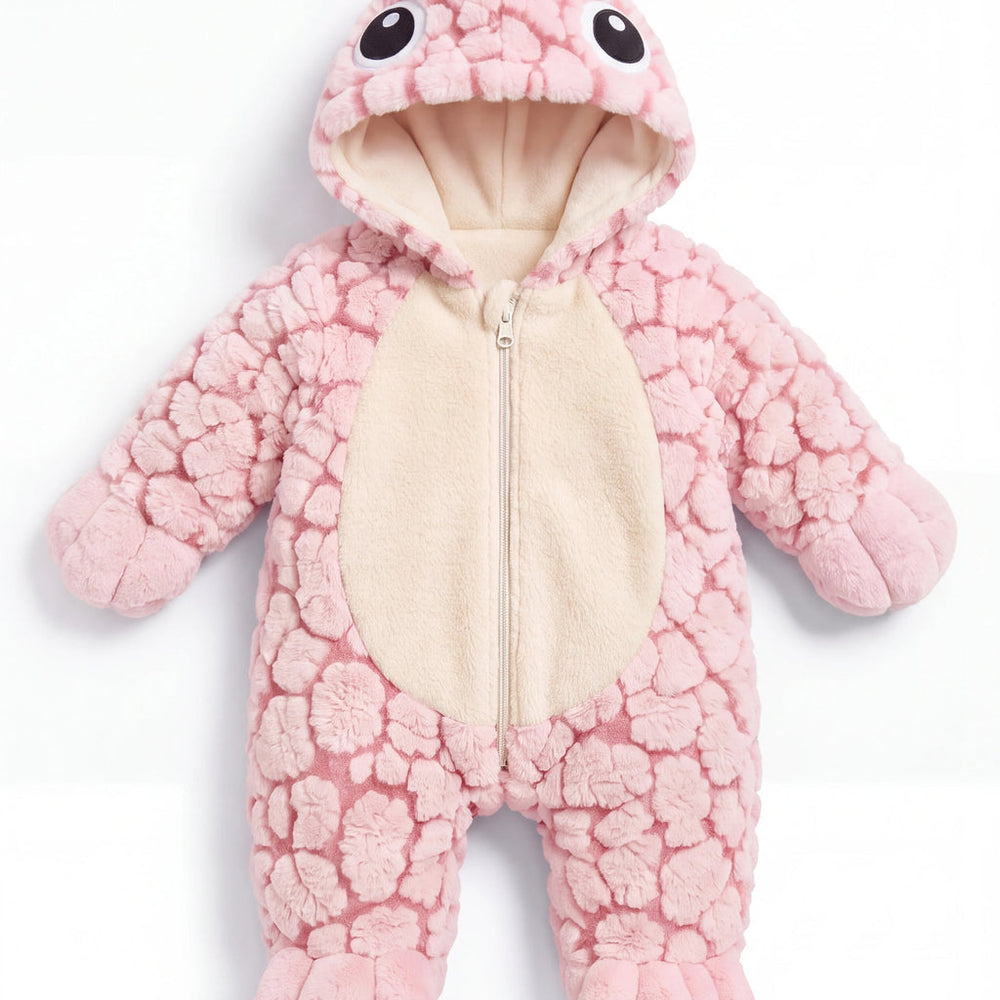 Cozy Turtle Baby Onesie - product photo 4