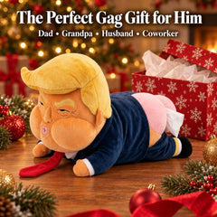 PatriPuff gift box packaging as gag gift for him