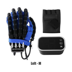 Left hand training glove size M - air-pressure finger resistance